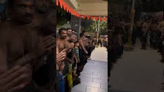 Swamiye sharanam Ayyappa trending reels ayyappa shabarimalai padipooja kerala [upl. by Nowtna513]