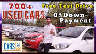 Used Cars in Hyderabad  Low Price Cars  700  Cars In Cars 24 [upl. by Nnyleitak]