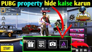 How to hide popularity in pubg Mobile  pubg Mobile main popularity hide kaise [upl. by Atnuahsal]