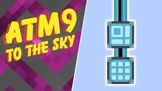 All The Mods 9 To The Sky EP10 AE2 Storage Upgrade and Autocrafting [upl. by Sadiras]