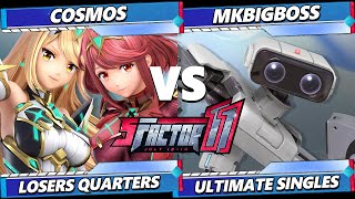 Pre S Factor 11 Top 8  Cosmos Pyra Mythra Vs MKBigBoss ROB Smash Ultimate  SSBU [upl. by Llerrac]