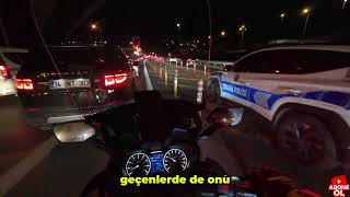 2 MOTOSİKLET AKŞAM SÜRÜŞÜ KAZA ATLATTIK motovlog forza250 djiosmoaction4 djimic2 [upl. by Oznarol]