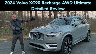 2024 Volvo XC90 Recharge AWD Ultimate  Detailed Review [upl. by Arras]