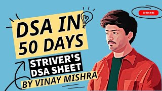 DSA01  Strivers DSA Sheet Solving  DSA in 50 days by Vinay Mishra  DSA Using Python [upl. by Imelda]