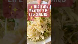 ✨ This Lemon Vinaigrette is LIFECHANGING ✨ short [upl. by Onirotciv]