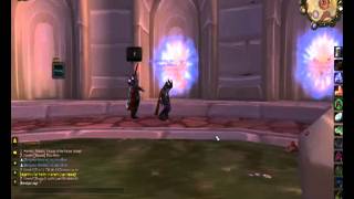 WoW TBD trolling in Dalaran with the old Portals  Very funny [upl. by Norab578]