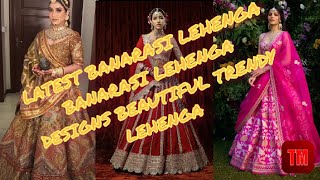 Latest banarasi Lehenga  banarasi lehenga designs  beautiful Trendy lehenga [upl. by Baruch]