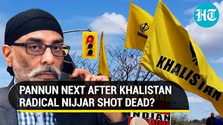 Nijjar Killing Shrinks Khalistani Network SFJ Chief Pannun On Radar Now Report [upl. by Natala]