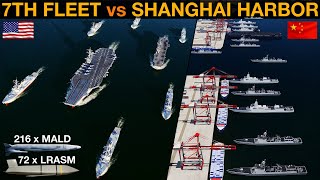 Could US 7th Fleet Strike Chinese Navy In Shanghai harbor WarGames 181  DCS [upl. by Sinnard50]