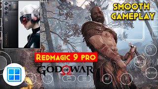 God Of War 4 On Android  RedMagic 9 Pro Long Gameplay  Settings [upl. by Kitti47]