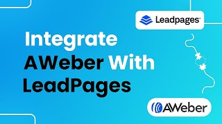 How to Integrate AWeber with LeadPages Easily [upl. by Olraced]