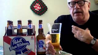 Pabst Blue Ribbon  Beer Review [upl. by Fidelas]