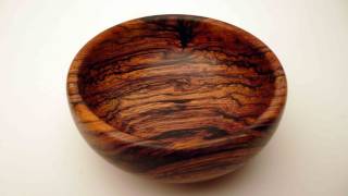 How To Turn A Bowl On The Lathe  Cocobolo  Woodturning [upl. by Heyde186]