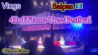 Flame Tree Festival  Vlogs  Saipan 🇲🇵 [upl. by Paterson]