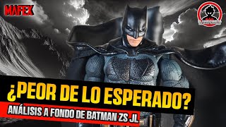 🦇 BATMAN ZS JUSTICE LEAGUE Mafex review en Español [upl. by Azyl730]