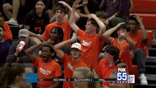 Indiana Tech volleyball sweeps Siena Heights [upl. by Dazhehs]