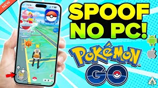 NO PC How to Spoof GPS Location in Pokemon GO with Joystick iPhoneampiPad  Supports iOS17 [upl. by Hairem]