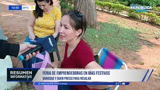 FERIA DE EMPRENDEDORAS EN DÍAS FESTIVOS  Variedad y buen precio para regalar [upl. by Steinman]