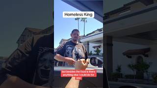 Part 2 Giving To Homeless People 🥹 homeless homelessness shorts [upl. by Aibos]