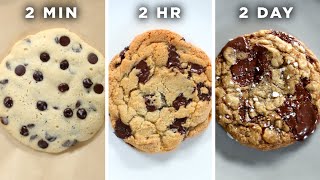 2Minute Vs 2Hour Vs 2Day Cookie • Tasty [upl. by Selia897]