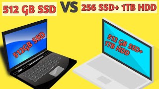 512GB SSD VS 256 GB SSD  1 TB HDD  Which one to Buy [upl. by Itida]