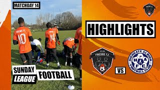 A DAY TO FORGET FOR FIRESIDE‼️  FIRESIDE FC VS HIGHGATE ALBION  SUNDAY LEAGUE FOOTBALL [upl. by Kermie]