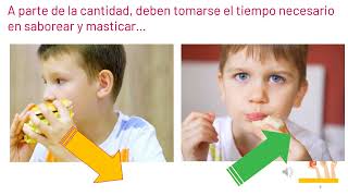 EFFECT La porción alimentaria en los niños información general [upl. by Anier]