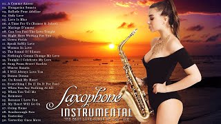 Romantic Relaxing Saxophone Music  Best Saxophone Instrumental Love Songs  Soft Background Music [upl. by Dian]