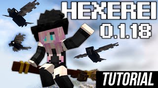 Hexerei mod New update Tutorial  Guide 1182 minecraft java edition [upl. by Ardnikat]