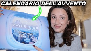 CALENDARIO DELL AVVENTO 2024 DI MAYBELLINE [upl. by Ohl]