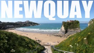 Newquay  Cornwall  Walking Tour  May 2020  Part 1 [upl. by Osman]