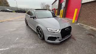 Audi RS3 Stage 2 Nardo Grey [upl. by Adest]