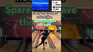 keep your spares up bowling sports bowlingleague fyoupage [upl. by Ittap552]