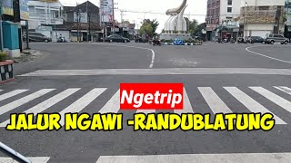 Menyusuri jalan jalur Ngawi  Randublatung blora via Ngrao  umar arif [upl. by Wellington966]