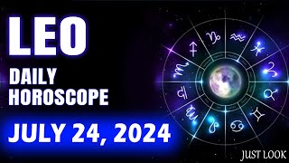 Leo Daily Horoscope Today July 24 2024 [upl. by Ikkaj701]