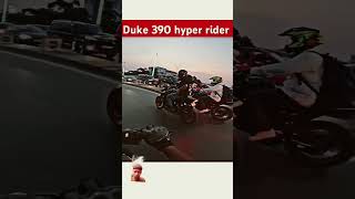 Duke 390 hyper rider shortsviral riderimpossiblewaitforandand [upl. by Joris432]