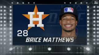 Astros draft SS Matthews No 28 [upl. by Fiann]