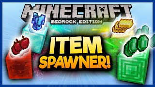 Bedwars Item Spawner Command MCPE 🤯 Minecraft Bedrock Tutorial [upl. by Tavis]