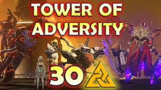 TOWER OF ADVERSITY 30 STARS CLEAR FULL RUN LVL80  F2P WUTHERING WAVES [upl. by Mitman]