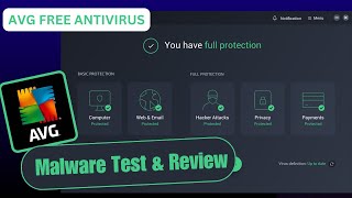 AVG Free Antivirus Full review with Malware Test [upl. by Aserehs]