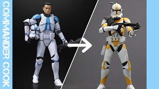 My First Custom on the NEW Black Series 2023 Clone Trooper Body  BF2 212th Officer [upl. by Tawsha]