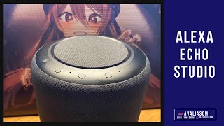 Análise SONORA da Alexa Echo Studio com 1 ano de uso [upl. by Haroldson]