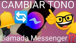 📱🔔 Como CAMBIAR el TONO de LLAMADA en MESSENGER FÁCIL y RÁPIDO 2024 [upl. by Sukram]