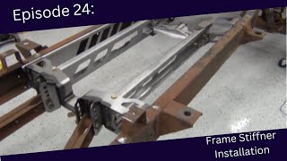 Episode 24 TinWorks Fab frame stiffener installation [upl. by Fariss]