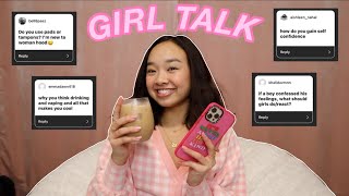 GIRL TALK  periods boys relationships Nicole Laeno [upl. by Bowie]