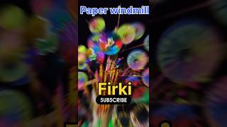 paper wind wheelfirkifirki fantoy paper fanwindmill toyRinkutimevlogshortpaper windmill craft [upl. by Michaud]