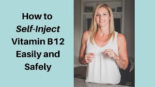 How To SelfInject B12 [upl. by Bonnie437]