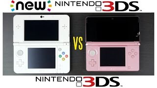 2015 NEW Nintendo 3DS vs Nintendo 3DS Full Comparison [upl. by Asit]