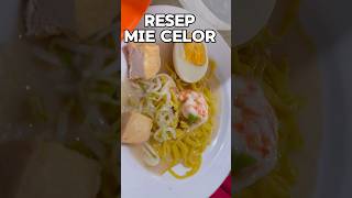 Resep Mie Celor Atau Mie Rebus Gurih Mantap shorts food mie mom [upl. by Gaynor]