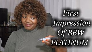 First Impression Review of BBW Platinum EDP Mini Marshalls Haul beingarlenegloriously6831 [upl. by Sanbo62]